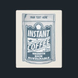 Instant coffee pop art illustration<br><div class="desc">A pop art illustration of a sachet of instant coffee. Design for anyone who is not a coffee snob and just enjoys a simple cup of instant freeze dried coffee for their regular caffeine fix.</div>