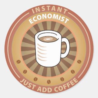 Instant Economist Classic Round Sticker