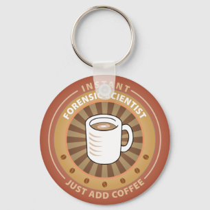 Instant Forensic Scientist Keychain
