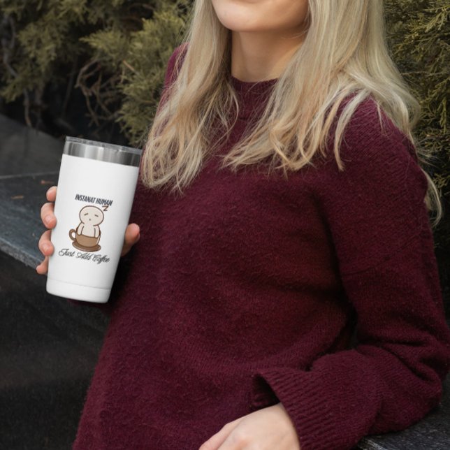 Instant human just add coffee funny Mug (Creator Uploaded)