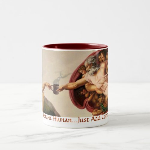 Instant Human Two_Tone Coffee Mug