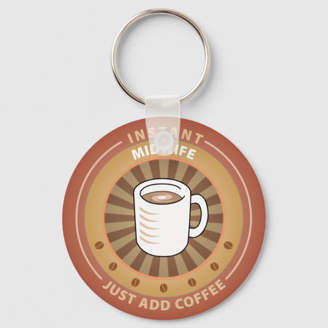 Instant Midwife Keychain (Front)