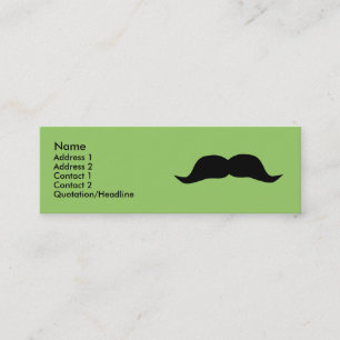 Instant Mustache Profile Cards