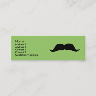 Instant Mustache Profile Cards