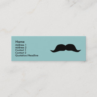 Instant Mustache Profile Cards