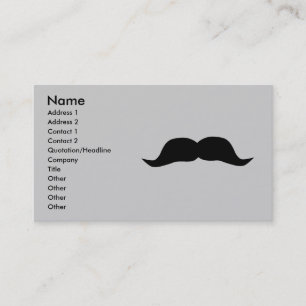 Instant Mustache Profile Cards