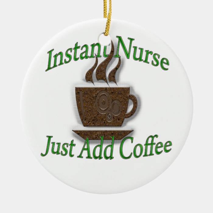 Instant Nurse Christmas Tree Ornament