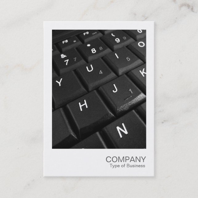 Instant Photo 027 - Keyboard 02 Business Card (Front)
