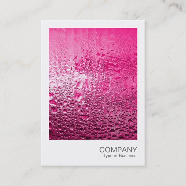 Instant Photo 029 - Pink Water Business Card (Front)