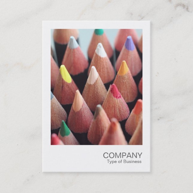 Instant Photo 052 - Color Pencils Business Card (Front)