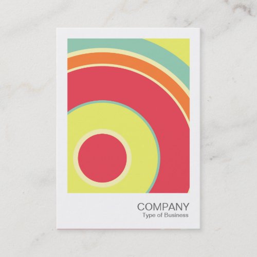 Instant Photo 060 - Colorful  Circle 01 Business Cards