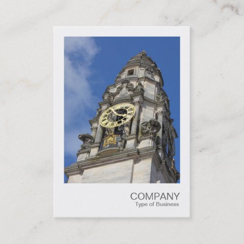 Instant Photo 069 - Clock Tower Business Card Templates