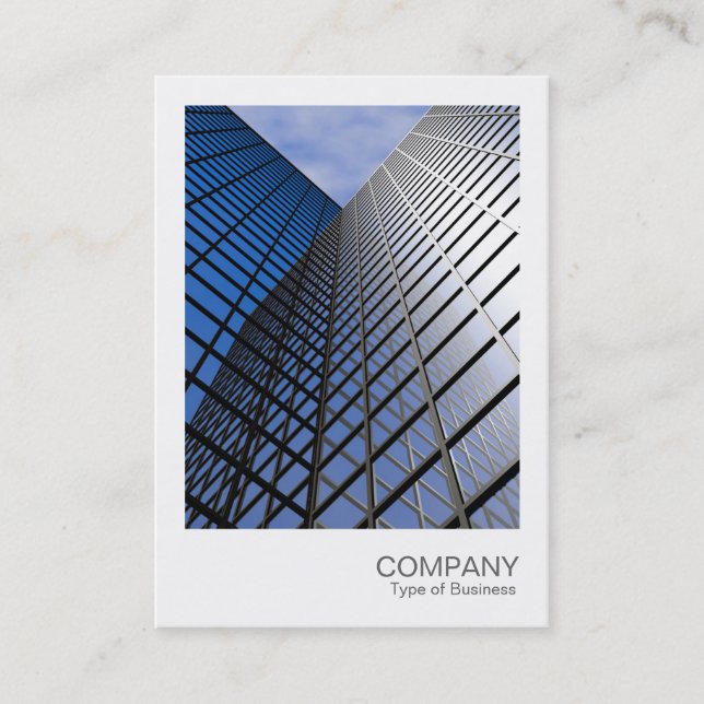 Instant Photo 081 - Reflective Office Block Business Card (Front)