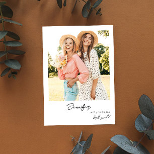 Instant Photo Be My Proposal V2 Handwriting - LN Invitation