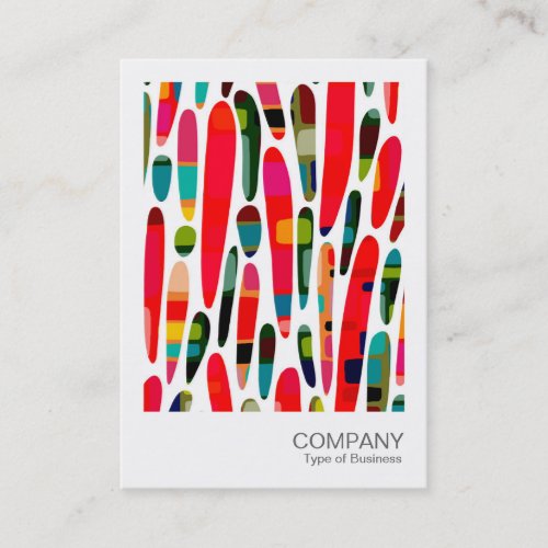 Instant Photo  _ Collaged Color Splash 150222 Business Card