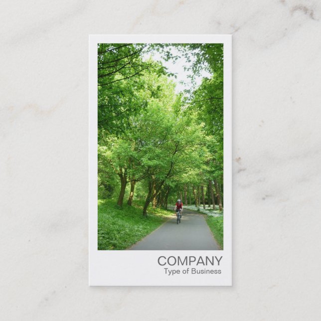 Instant Photo - Cycle Path Business Card (Front)