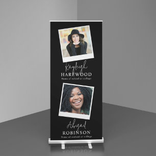 Instant Photo Joint Graduation Party Signature Retractable Banner