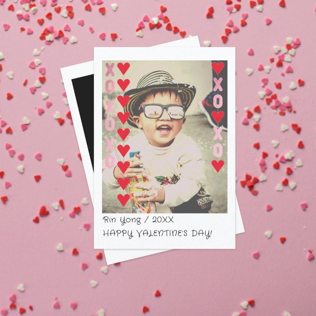 Instant Photo Kids School Valentine's Day Card (Creator Uploaded)