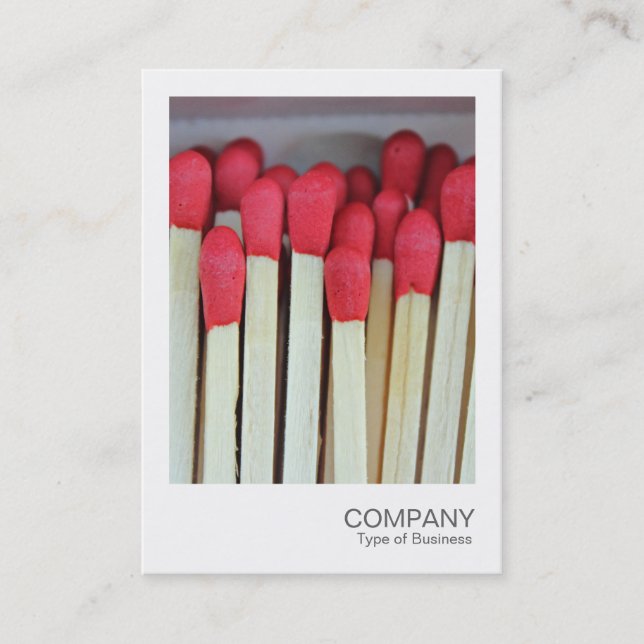 Instant Photo - Matches Business Card (Front)