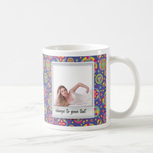 Instant photo _ photoframe with pattern coffee mug