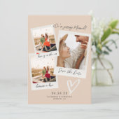 Instant Photo Style Save The Date (Standing Front)