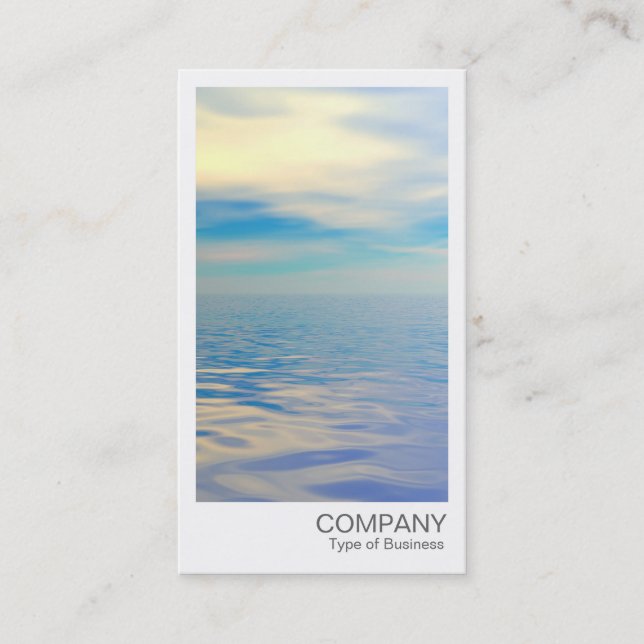 Instant Photo - Water and Sky Business Card (Front)