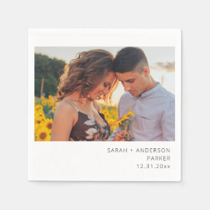 Instant Photo Wedding or Party V2 Napkins