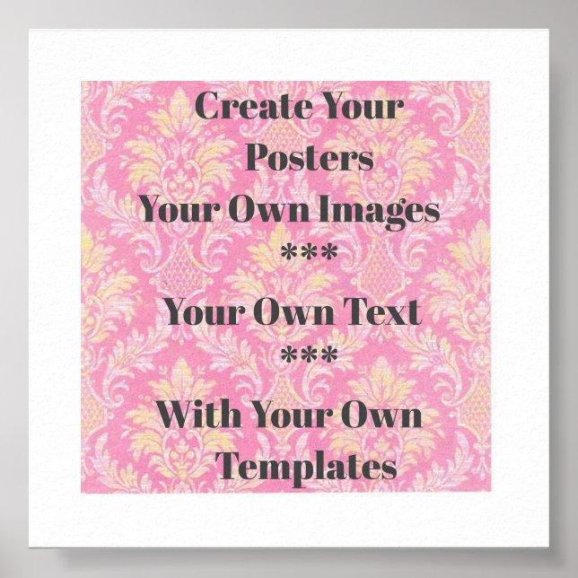 Instant Poster Template Download (Front)