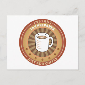 Instant Tax Preparer Postcard