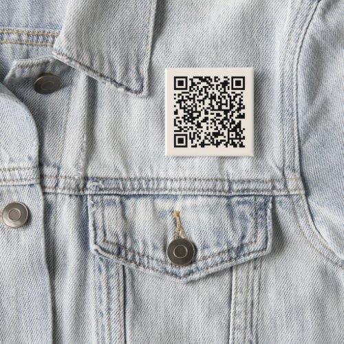 Instantly Create a QR Code  Editable Off White Button