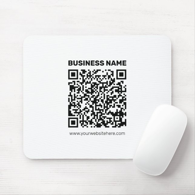 Instantly Create a QR code for Any Website Address Mouse Pad (With Mouse)