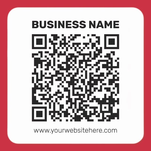 Instantly Create a QR code for Any Website Address Square Sticker (Creator Uploaded)