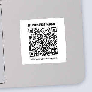 Instantly Create a QR code for Any Website Address Sticker