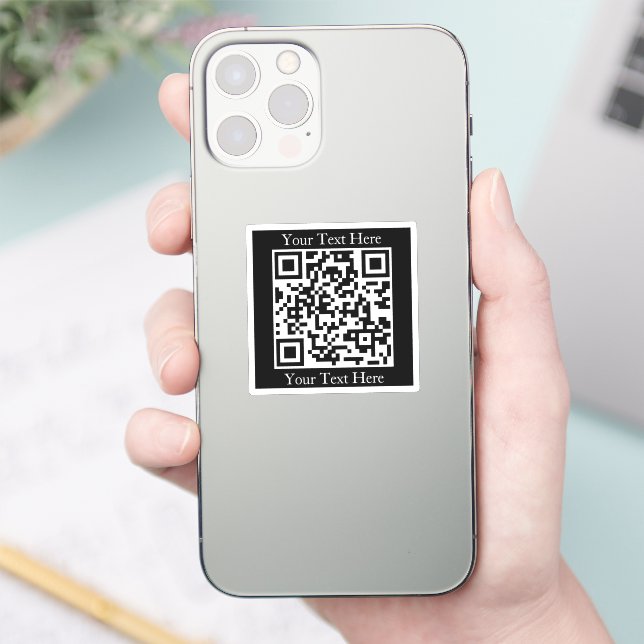 Instantly Create a QR Code with any URL Address Sticker (Phone)