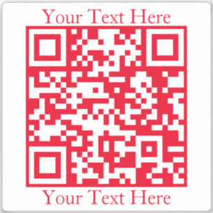 Instantly Create a QR Code with any website Sticker