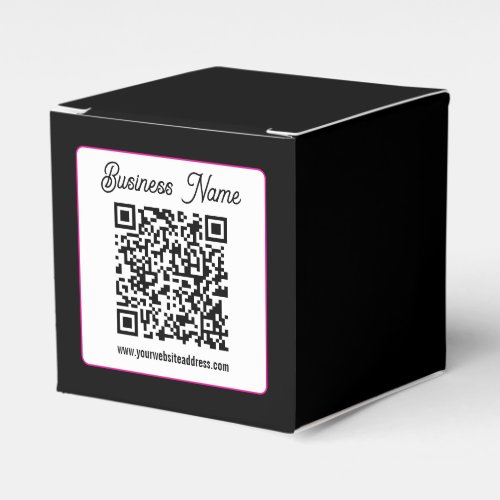 Instantly Create a Scannable QR code for Business Favor Boxes