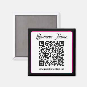 Instantly Create a Scannable QR code for Business Magnet