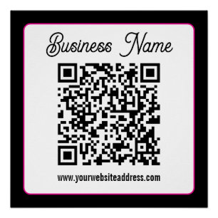 Instantly Create a Scannable QR code for Business Poster