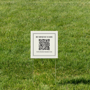 Instantly Create a Scannable QR code for Business Sign