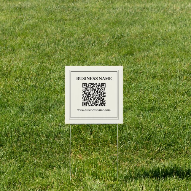 Instantly Create a Scannable QR code for Business Sign (Insitu)