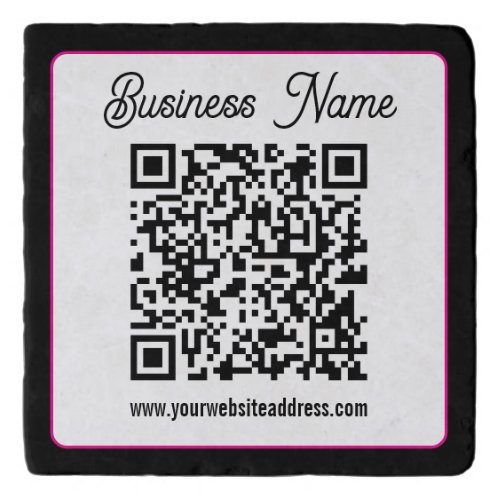 Instantly Create a Scannable QR code for Business Trivet
