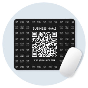 Instantly Create Scannable QR code & Logo Pattern Mouse Pad