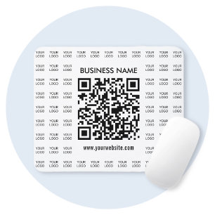 Instantly Create Scannable QR code & Logo Pattern Mouse Pad