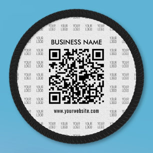 Instantly Create Scannable QR code & Logo Pattern Patch