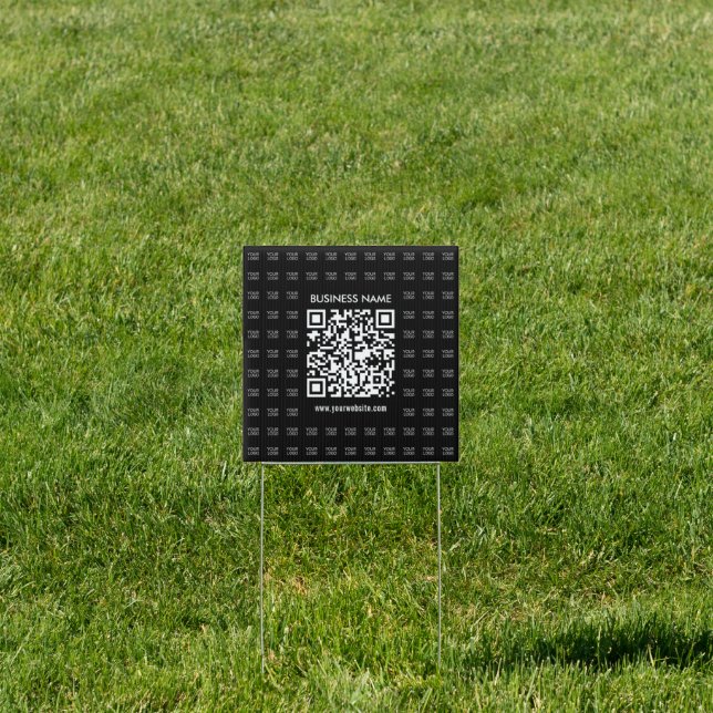Instantly Create Scannable QR code & Logo Pattern Sign (Insitu)
