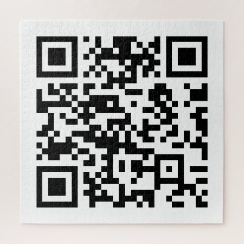 Instantly Created QR Code by entering your URL Jigsaw Puzzle