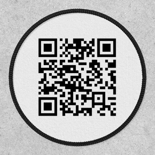 Instantly Created QR Code by entering your URL Patch