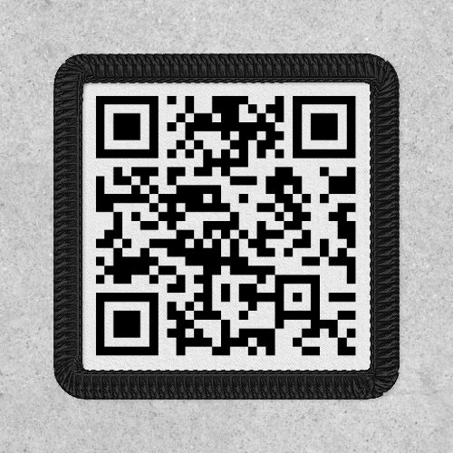 Instantly Created QR Code by entering your URL Patch