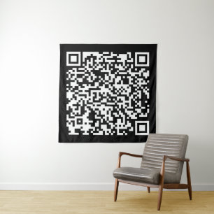 Instantly Created QR Code (by entering your URL) Tapestry