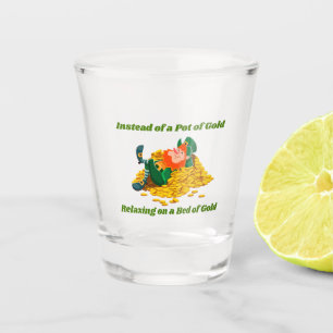 Instead of a Pot of Gold on a  Shot Glass